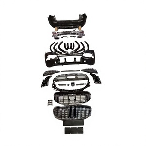 New PP Material for Mercedes-Benz GLS Maybach Body Kit, Front and Rear Bumpers - Product Image 1