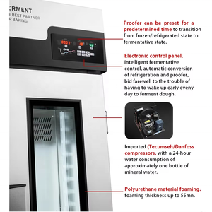 Camera di Lievitazione Deluxe con Controllo a Manopola per Panetterie e Pasticcerie - Product Image 4