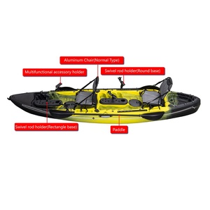 เรือแคนูเรือคายัคสำหรับตกปลาและกีฬาทางน้ำ2025ดีไซน์ใหม่ - Product Image 6