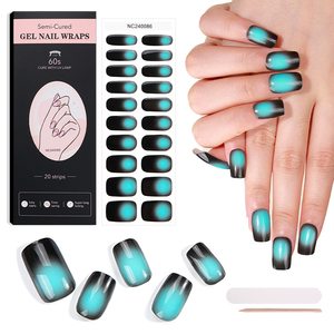 Pegatinas de <span class=keywords><strong>uñas</strong></span> de Gel con diseño de ojo de gato fluorescente 2026, nuevos suministros de endurecimiento de luz UV de los principales proveedores de <span class=keywords><strong>uñas</strong></span> - Product Image 1