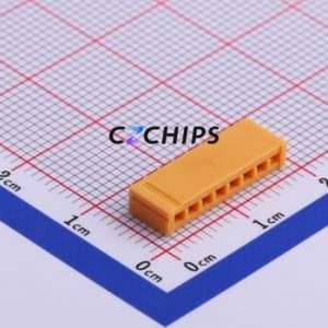 8P-SAN Housing (Wire-to-Board / Wire-to-Wire) P=2mm Connector ( Jack Structure: 1x8P )( Pitch: 2mm )( Number of Rows: 1 ) - Product Image 2