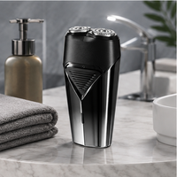 Rasoir électrique portable rechargeable étanche IPX7 haute vitesse pour hommes, modèle MS-305, vente directe usine, avec verrouillage de sécurité pour le voyage