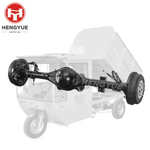 Hengyue customized rear axle assembly for electric sanitation truck