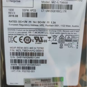 P06584-B21 P08608-001 960GB 2.5in DS SAS-12G SC อ่าน <span class=keywords><strong>G9</strong></span>อย่างเข้มข้น G10เซิร์ฟเวอร์ SSD ฮาร์ดดิสก์ไดรฟ์ - Product Image 1