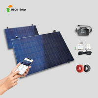 Système solaire photovoltaïque Tisun sur réseau 2000W avec micro-onduleur pour montage sur balcon et panneaux GCL 450W
