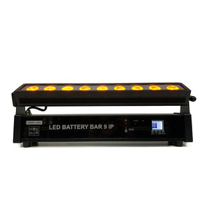 9 Chiếc Đèn Led Thanh Pin Gắn Tường Chống Nước 6 Trong 1 RGBWA + UV - Product Image 2