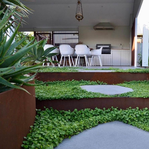 Bordure de jardin en acier Corten pour aménagement paysager et jardinières - Product Image 3