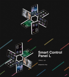 Passerelle domotique Zigbee avec écran tactile de 5 pouces, contrôle vocal <span class=keywords><strong>Alexa</strong></span> intégré et interrupteur 2 voies, norme américaine - Product Image 6
