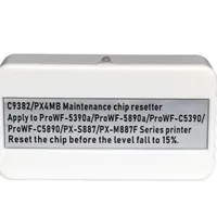 Tanque de Mantenimiento de Tinta Residual para Epson WF-C5390A C5890A C5310 C5810, Versión Recargable con Puerto de Carga USB Tipo-C