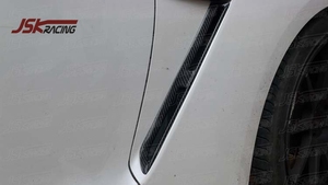 GARDE-BOUE AVANT EN FIBER DE CARBONE ÉVENT POUR 2008-2016 <span class=keywords><strong>NISSAN</strong></span> R35 RTM L'ABC DBA - Product Image 3