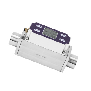 インテリジェントディスプレイガス質量流量計装置（窒素、空気、酸素、メタン用）OEMアルミ合金製 1SCCM-300NL/min流量 - Product Image 2