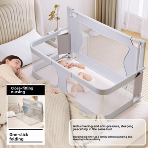 Summer Infants Foldable Adjustable Height 150cm Baby <b>Bed</b> Rail Anti-Fall Safety <b>Guard</b> for Newborn <b>Toddler</b> Portable Breathable - Product Image 3
