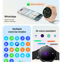 Reloj Inteligente DT M5 con Pantalla AMOLED, 4GB de Almacenamiento de Música, Descarga de Aplicaciones, Chat con IA, GPT, Monitoreo de Salud, Rastreador de Actividad Física y Deportiva