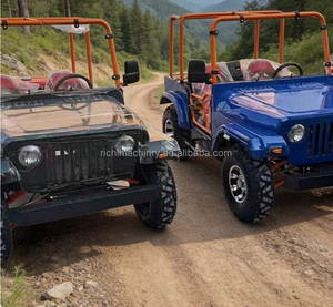 Buggy Jeep Classique Vintage 200cc pour Adultes, Haute Performance, Tout-Terrain, Dune, Plage, pour l'Aventure, la Ferme, <span class=keywords><strong>le</strong></span> <span class=keywords><strong>Ranch</strong></span>, VTT, UTV - Product Image 5