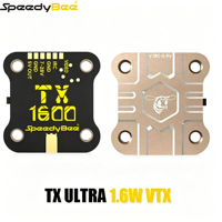 Émetteur vidéo FPV longue portée SpeedyBee TX1600 ULTRA 1.6W 5.8G analogique VTX 48CH IRC Tramp PIT Mode 7g léger 20*20mm