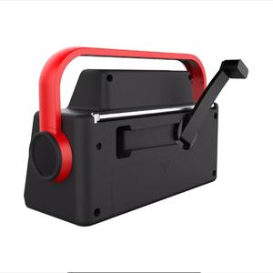 Lampe de poche LED solaire portable auto-alimentée 5000Mah Rechargeable AM FM NOAA <span class=keywords><strong>Dab</strong></span> Radio, batterie externe d'urgence, lecteur de cassettes - Product Image 2