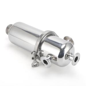 Корпус воздушного фильтра Chengtong из пищевой нержавеющей стали 304/316L с быстросъемным ручным креплением для фильтрации паров и газов в кулинарии - Product Image 3