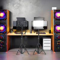Lámpara de Panel LED de 40W al por Mayor de Fábrica, U600 U800, Portátil, Alimentada por USB, 3200-5600K, para Iluminación de Videos en Vivo de YouTube y TikTok