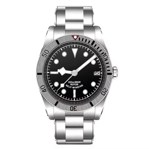 นาฬิกา <span class=keywords><strong>Seiko</strong></span> ระบบอัตโนมัติสำหรับผู้ชาย39มม. ไร้โลโก้แบบปลอดเชื้อนาฬิกา Nh35movement โลโก้ตามสั่ง - Product Image 2