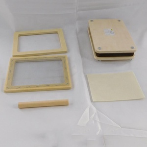 Giấy gỗ làm khuôn khung với miếng bọt biển giấy làm màn hình - Product Image 3