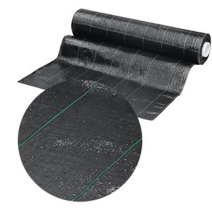 CARDINALE BLACK PE Mulching Filler 1x100 Mt Película de invernadero plegada H1 con procesamiento UV Control de malezas Moldeo por soplado Material PE - Product Image 2
