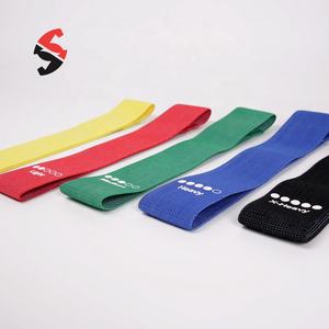 <span class=keywords><strong>Cinque</strong></span> in uno allenamento Fitness per allenamento antiscivolo in tessuto per bottino e resistenza all'anca Set di bande - Product Image 2