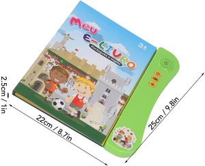 Livre sonore interactif en portugais avec tablette à dessin à l'<span class=keywords><strong>eau</strong></span> |   Jouet éducatif personnalisable fabriqué en usine OEM - Product Image 6