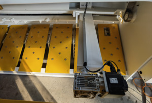 Dac360 Q11-6x3200 thủy lực chém kim loại sự xén lông trừu máy <span class=keywords><strong>CNC</strong></span> kim loại máy cắt với khí nén phía sau hỗ trợ - Product Image 6