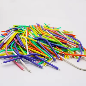 250 Piezas de Boquillas de Repuesto de Plástico para Jeringa de Aire y Agua Dental Desechables de 3 Vías, Coloridas, para Clínica - Product Image 5