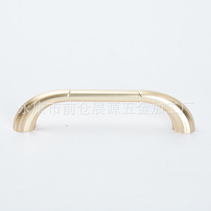 Furniture Handle Bar Zinc Alloy <b>Gold</b> Plated Modern Drawer <b>Cabinet</b> Hardware Accessory - Product Image 1