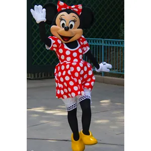 Custom Fancy Dress Mickey Mascotte Kostuum Voor Volwassenen En Kinderen Maat Outfit Carnaval