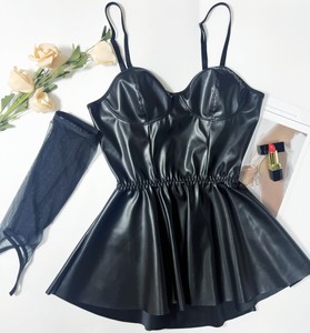 Nueva Lencería Sexy de Verano, Diseño de Alta Gama con Tirantes y Espalda Descubierta, Vestido de Una Pieza - Product Image 6