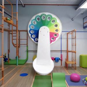 Lentille Moulin à vent Roue Oeil Hypermétropie Myopie Musée des sciences Exposition scientifique Jeux scientifiques Jeux interac - Product Image 4