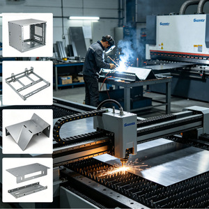 Gabinete de Almacenamiento Metálico, Fabricación Personalizada, Gabinete Industrial de Acero, Armario para Herramientas, Archivador de Oficina, Recubrimiento en Polvo, OEM - Product Image 3