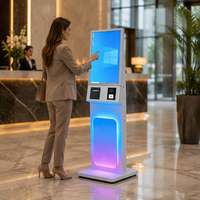 Écran LCD circulaire Android WUXIN 23,6/27 pouces, résolution 1280x1280, écran tactile rond, kiosque d'affichage numérique, kiosque à café