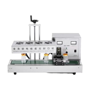 เครื่องปิดผนึกขวดอัตโนมัติแบบเหนี่ยวนำความร้อนด้วยแม่เหล็กไฟฟ้า Yunqingtech สำหรับฟอยล์อะลูมิเนียม น้ำผึ้ง น้ำผลไม้ เหล้า และขวดพลาสติก - Product Image 2