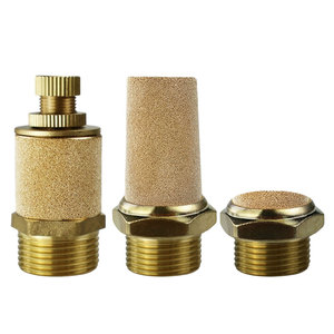 BSL-01 pneumatica/02/03/04 ad alta precisione 1/8-2 pollici a forma di cono silenziatore in ottone polvere silenziatore d'aria fabbrica spedito - Product Image 3