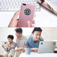 Protector de Radiación Ondular, Energía Negativa de Terahercios, Adhesivo Cuántico Anti-radiación para Teléfono Celular de PVC, 5G, Impermeable, Magnético, Negativo