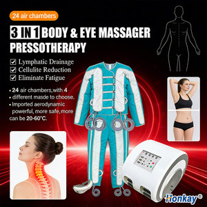 Nouveauté : Appareil <span class=keywords><strong>de</strong></span> pressothérapie portable 3 en 1, pressothérapie à air comprimé, drainage lymphatique, réduction <span class=keywords><strong>de</strong></span> la cellulite - Product Image 1