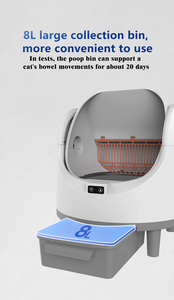 Lettiera Automatica Intelligente OEM Facile da Pulire per Gatti Maine Coon, Toilette per Gatti Autopulente con Wi-Fi - Product Image 3