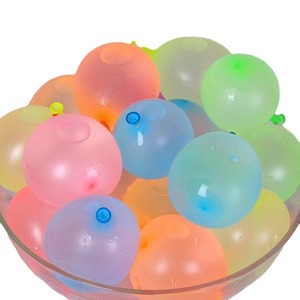 Shanghai precio más <span class=keywords><strong>barato</strong></span> niños auto atado globo de neón flotante completo globo de agua con certificación EN71 para juego de fiesta - Product Image 5