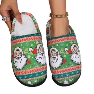 Fabricant <span class=keywords><strong>de</strong></span> pantoufles d'hiver personnalisées pour femmes avec imprimé ours, semelle extérieure en TPR, chaussures d'intérieur - Product Image 5
