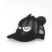 Personalizado Niños Malla Mickey Estilo Gorras Deporte Gorra Panda Niño Gorra de béisbol Animal Sombreros para niños