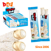 Biscuits en bâtonnets croustillants à la noix de coco Halal, personnalisés, en gros, sous marque privée, emballage en vrac