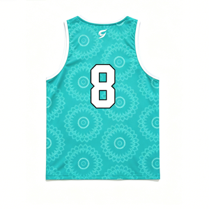 Débardeurs de volley-ball de plage pour hommes, légers, en sublimation - Product Image 5
