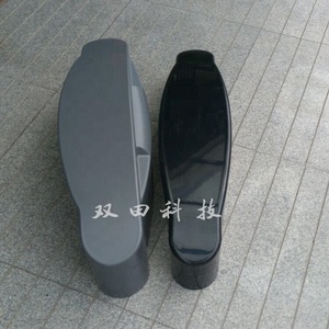 Black plastic treadmill cap enclosure, custom plastic fitness facility spare parts, thick vacuum forming ABS plastic products