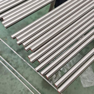 Grand stock de barres rondes en acier inoxydable 304, alliage 630, 316L, barres porte-serviettes, norme DIN, modèle 904L, soudage et découpe traités - Product Image 3