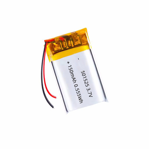 501525 3.7 V Mini batteria ai polimeri di <span class=keywords><strong>litio</strong></span> 3.7 volt 150mAh batteria LiPo ricaricabile per Pet GPS tracker - Product Image 4