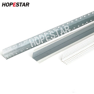 <span class=keywords><strong>Profil</strong></span>é en <span class=keywords><strong>acier</strong></span> <span class=keywords><strong>galvanisé</strong></span> Z Shadow Trim bar for Gypsum Wall Corner 1/2 Inch X1/2 Inch Z Punched Steel Profile Shadow Bead - Product Image 2