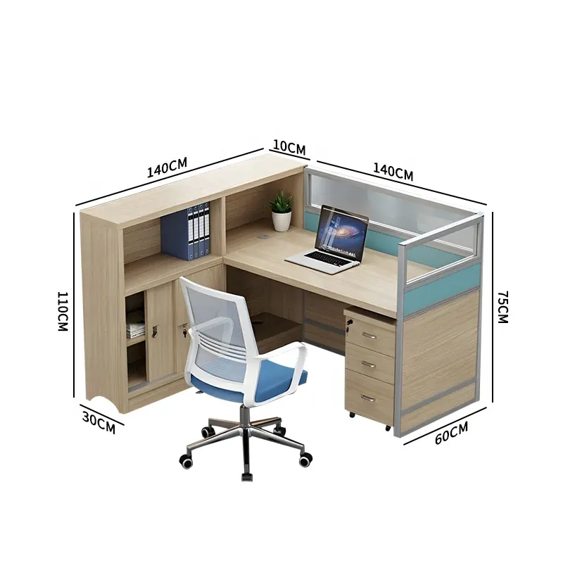 Алюминиевая рама, офисная Рабочая станция, офисная мебель, перегородка, комбинированный рабочий офисный стол